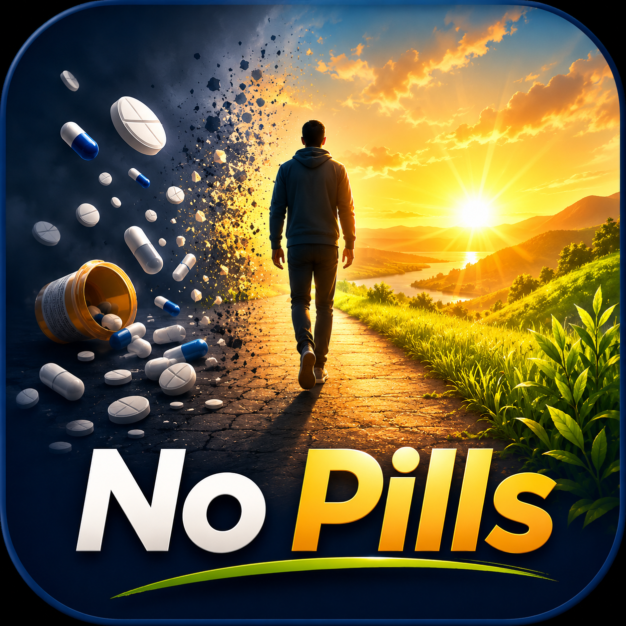 A life without pills logo